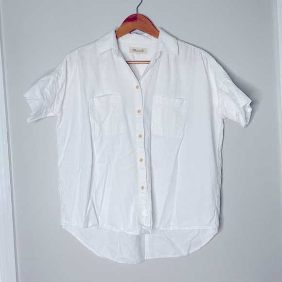 Madewell Short Sleeve Button Down Courier - Picture 3 of 8